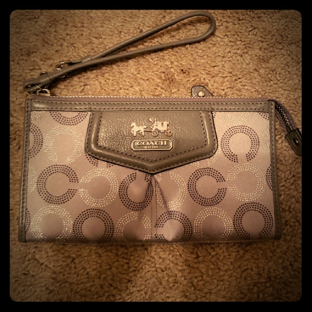 Coach wristlet